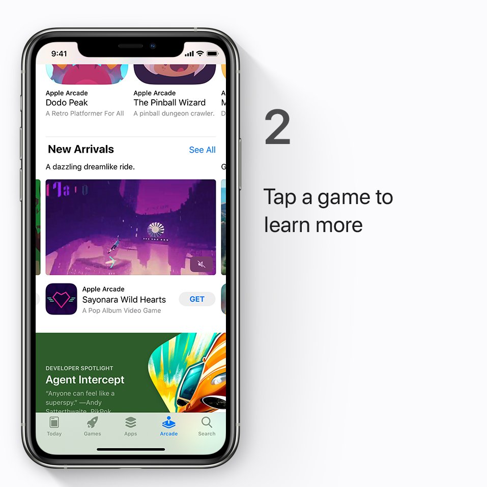 Step 2: Tap a game to learn more
