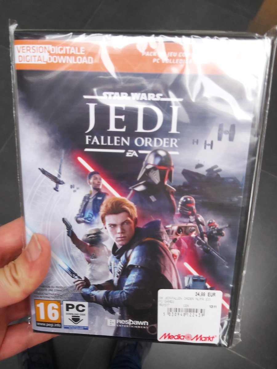 DpcPixels's tweet image. Hâte d'y jouer, en espérant qu'il soit mieux que le dernière trilogie #StarWars #jeuxvideo