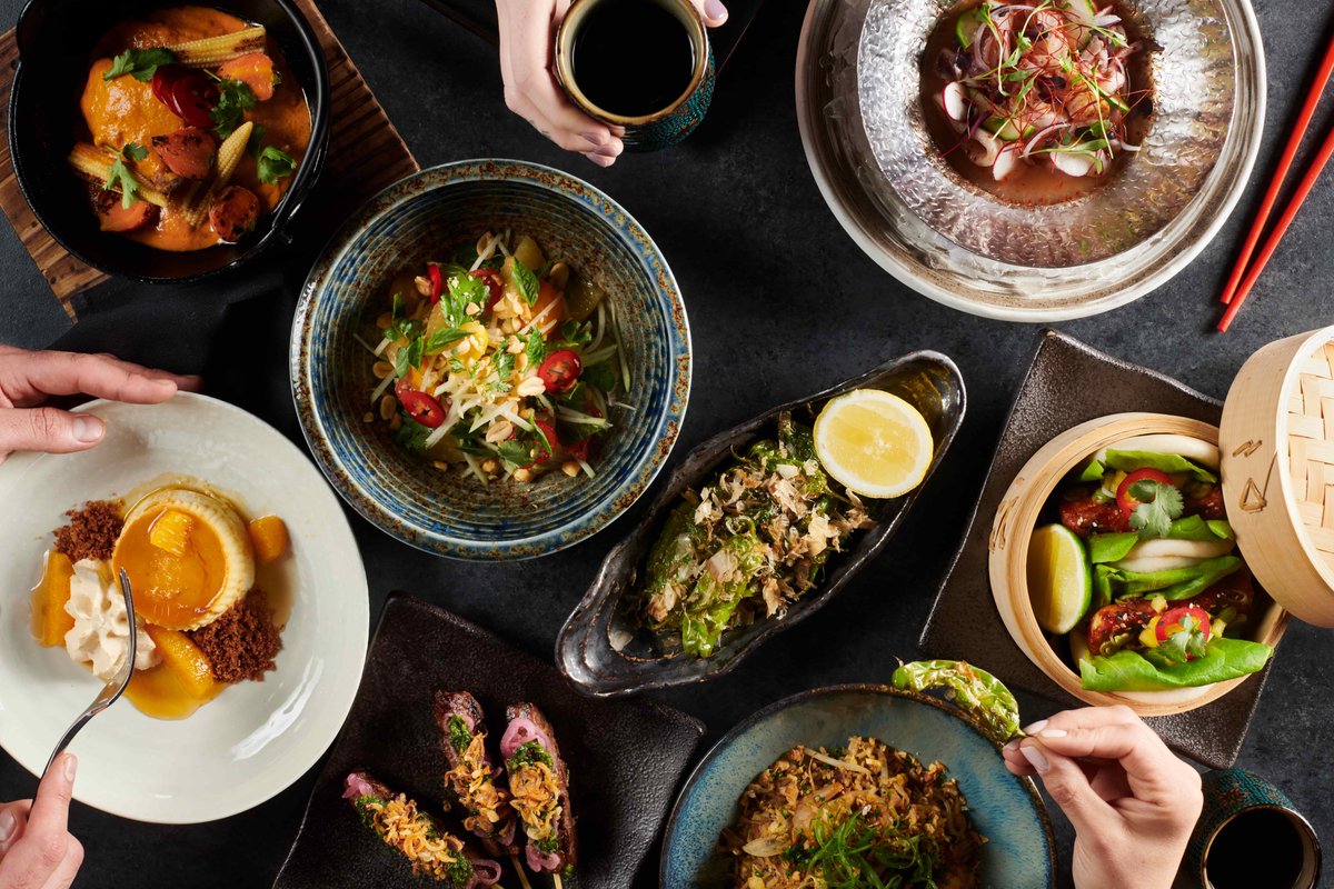 Need a new date night idea? Our tasting menu is 8 courses of sharing plates &amp; the most fun you'll ever have with your food! ❤️