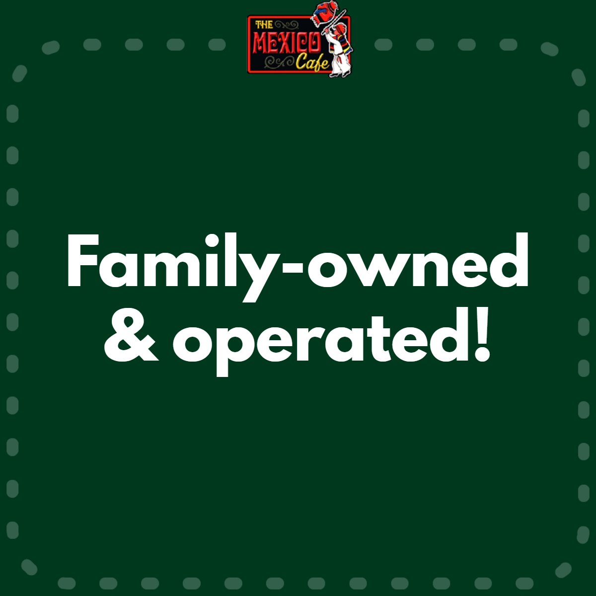 MexicoCafe's tweet photo. If there was one word to define our cafe, it would be "family." We've been family owned and operated by four generations of Gaitan family! https://t.co/9FiofF7vyL