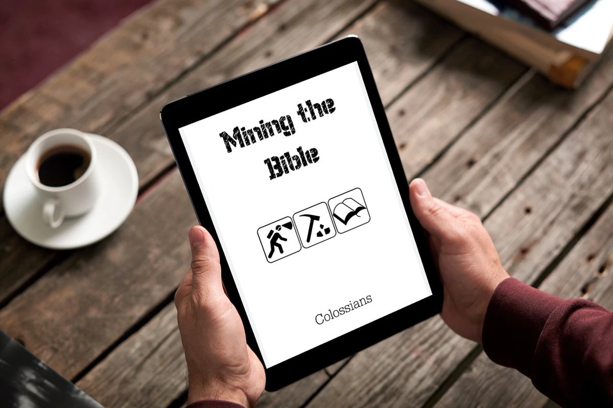 MiningTheBible's tweet image. Did you know that you can download our Colossians study guide for FREE? Why not give it a try?
miningthebible.co.uk/studies