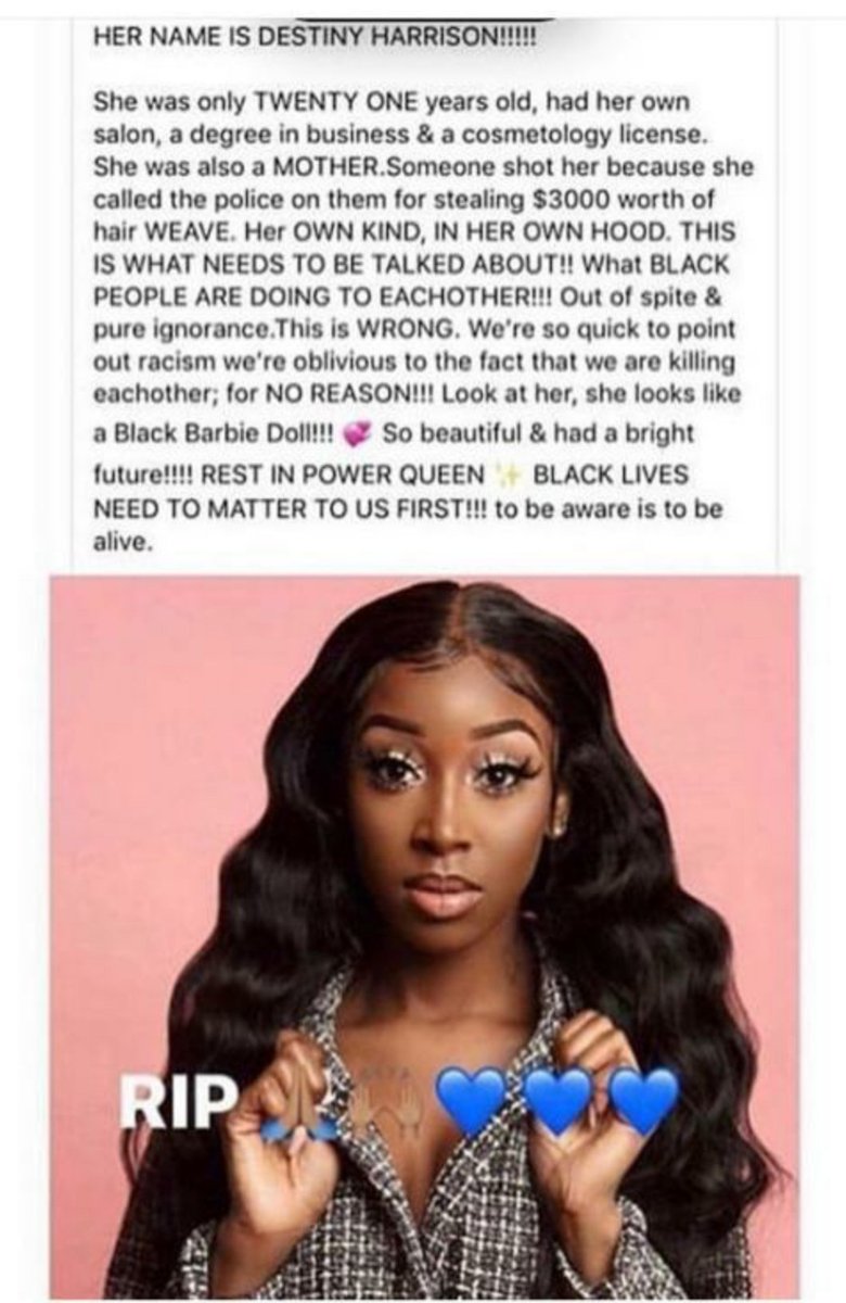 AllTea13's tweet image. I could not have said this any better. Black lives need to matter period,  not just when a officer is involved. @deray @CNN @ABCNetwork @NBCNews @CBS @WendyWilliams @sistercircletv @TheRealDaytime we need to discuss THESE things!!!! #Senseless #RealTopics @NYCMayor LOOK!!!!