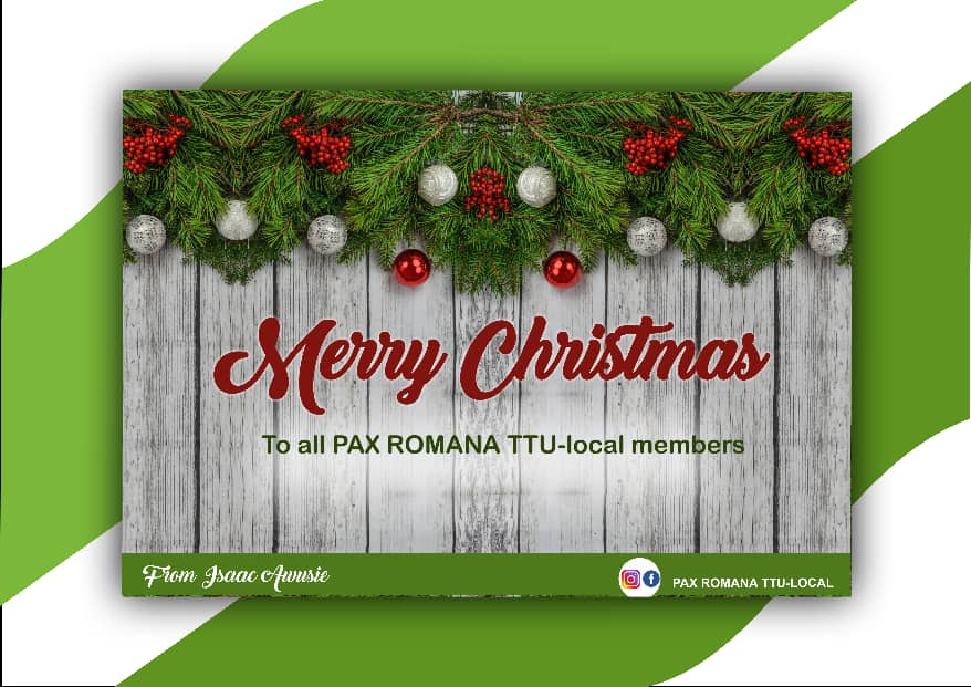 pax_ttu's tweet photo. Merry merry Christmas 
Immanuel.... God is with us 
Enjoy this festive season with a lot of joy love and happiness https://t.co/1EoWfrvq34