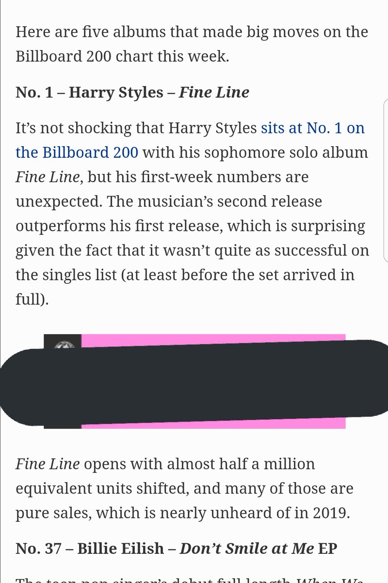 "Fine Line" being praised by Forbs and more