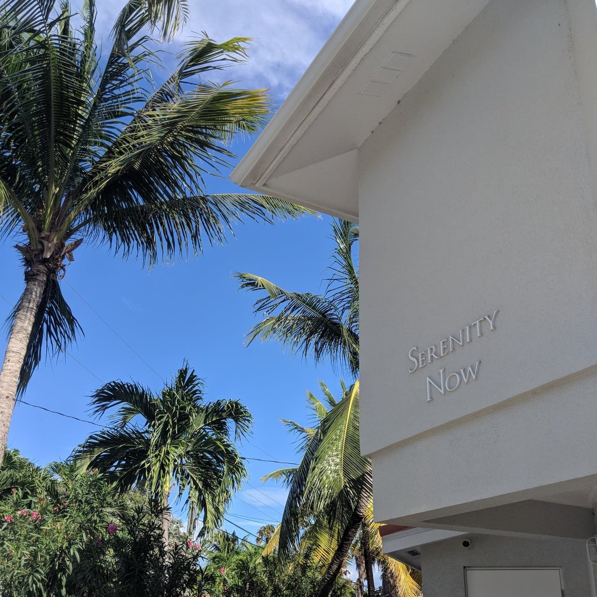 Find ”Serenity Now” at this bright four-bedroom #villa on the north end of #SevenMileBeach: buff.ly/2LT1Fb0.