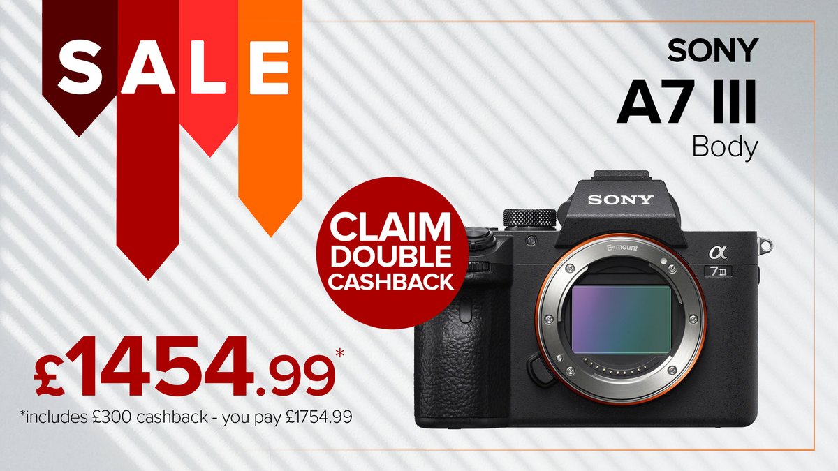cashback sony a7 iii