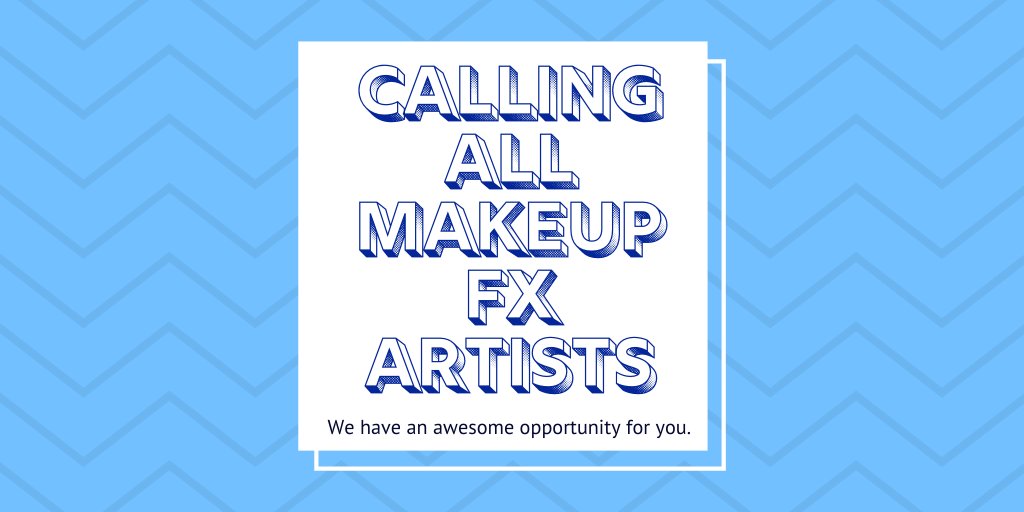 We need Makeup FX Artists for short-term teaching jobs! These paid positions range from a few days to a few weeks and span a wide range of skills in our field. 

If interested, please send your resume to matt@fxmakeup.com by January 5th. We hope you can join us on this journey!