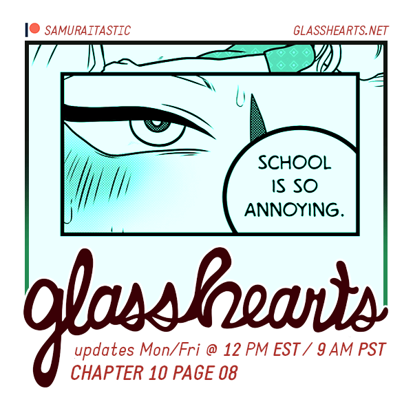 https://t.co/DhubiFviZW ? #glasshearts #webcomic | nothing to write home about 