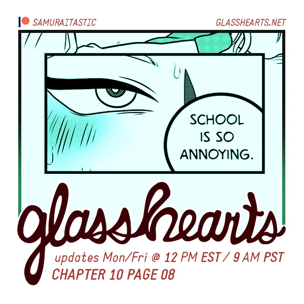 https://t.co/DhubiFviZW ? #glasshearts #webcomic | nothing to write home about 