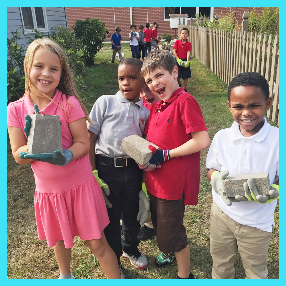 KarmaforCara's tweet photo. After learning that over 20% of her school has #learningissues from #ADHD to high-functioning #autism, K4C microgrant recipient Abigail (17) from Norfolk, VA used her grant to build a sensory herb spiral garden w/in her school’s outdoor gardening area🌱🧡 @ShoresSeahawks https://t.co/fyHVVB9dp1