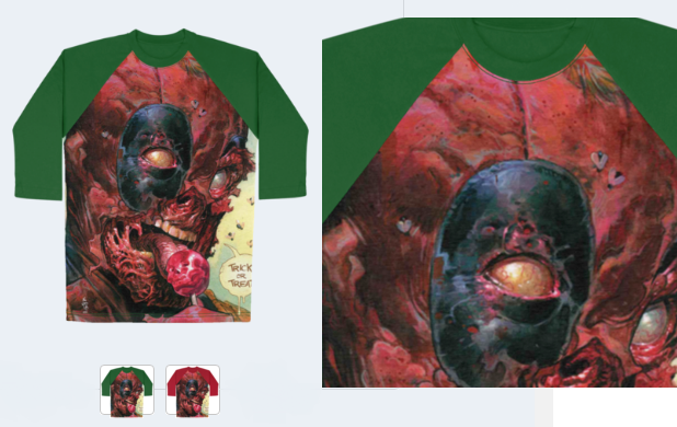 For the younger zombie or comic fan, we have cool all-over-print t-shirts in youth sizes:
#zombietshirt #teenzombie #zombieteen #zombiedeadpool #deadpoolzombie #scaryzombie #zombiefan #coolzombie