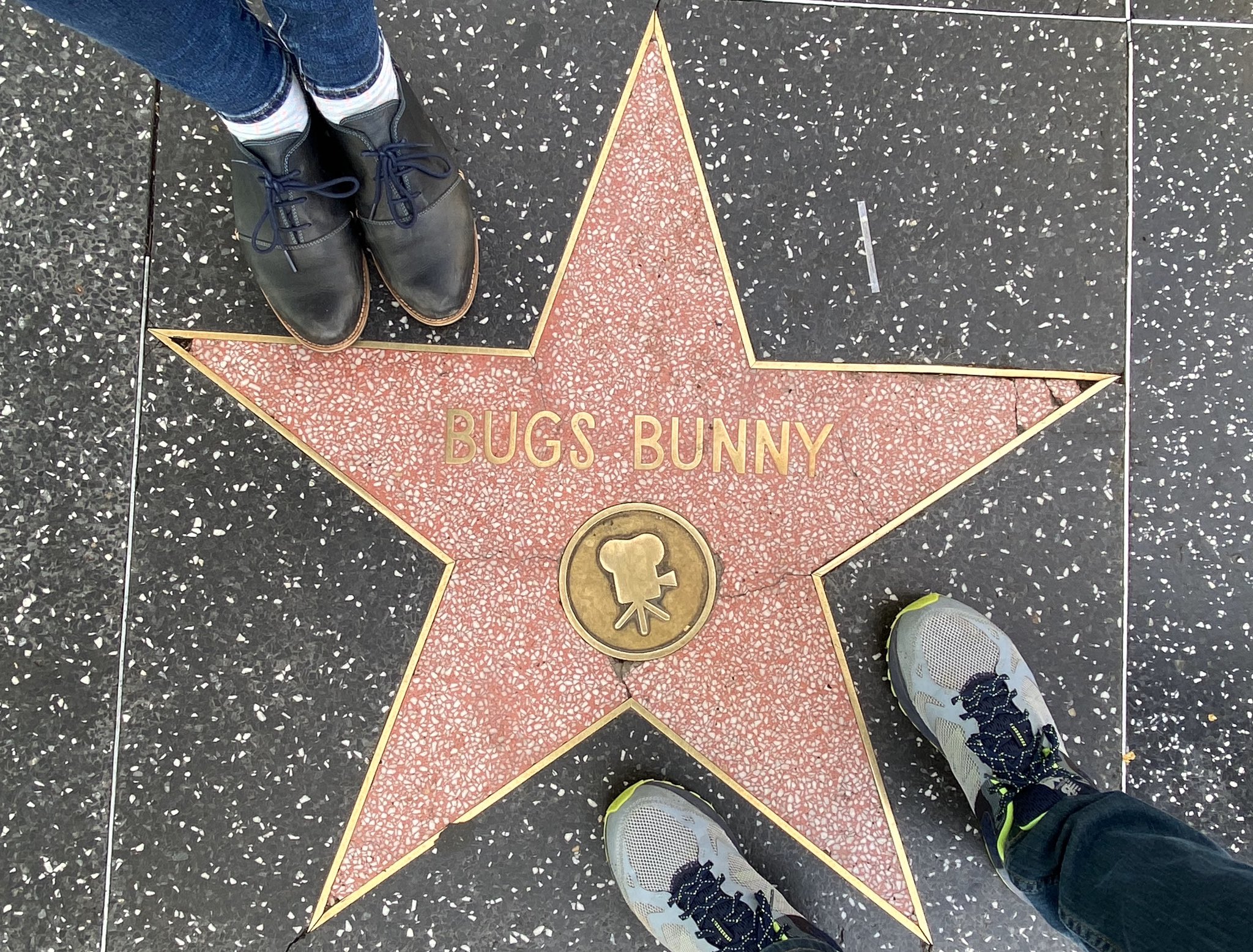 Bugs Bunny tiene una estrella en el Paseo de la Fama de Hollywood. 