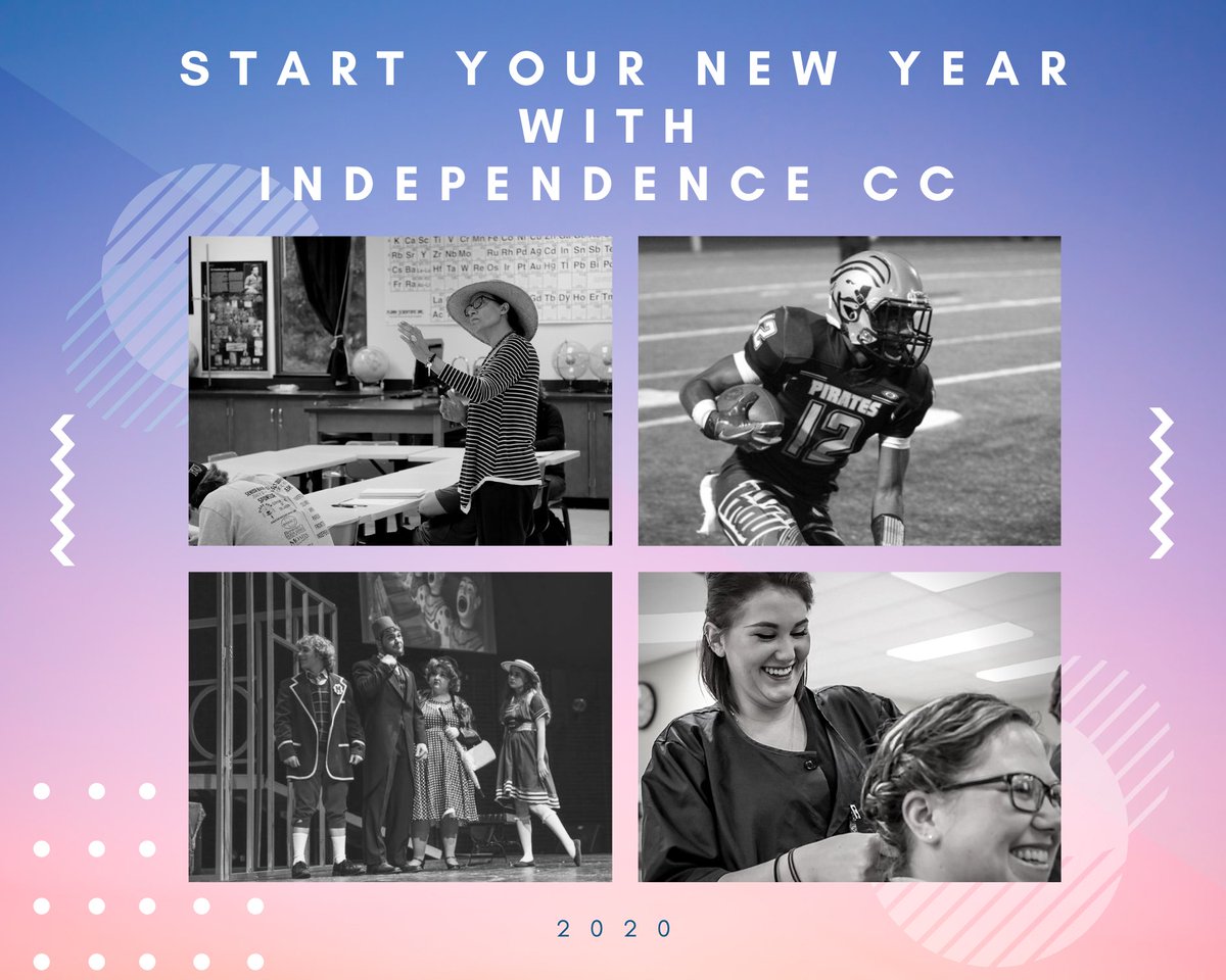 IndependenceCC's tweet image. A new year, means new adventures! 💫

Enroll for ICC’s Spring semester, and start your new adventure today! 

#IndependenceCommunityCollege #ICCPirates #SpringEnrollment #NewAdventures #IndependenceKansas #GoPirates #Kansas #NewYear