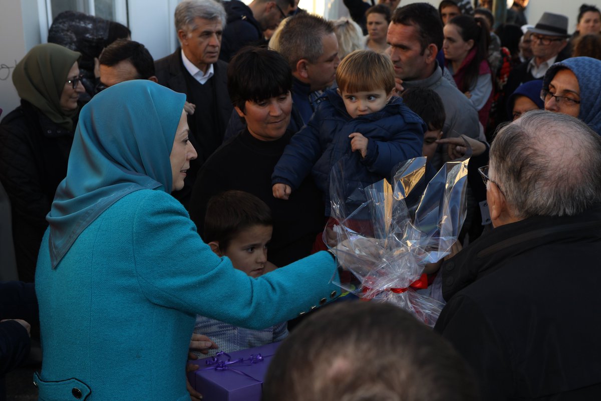 Maryam_Rajavi's tweet photo. Visiting dear Albanian citizens in regions hit by earthquake in Manzë and Durrës on the eve of the #NewYear #Iran #Albania
https://t.co/yl8wUVd9ue https://t.co/a5CdJpEdhl