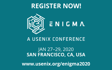 Hear it at #enigma2020: <a href="/enginbozdag/">Engin Bozdag</a> of <a href="/Uber/">Uber</a> presents "Privacy at Speed: Privacy by Design for Agile Development at Uber" bit.ly/enigma2020bozd… Register &amp; book your hotel room by Jan 7: bit.ly/enigma2020 #infosec #security #privacy #cybersecurityconference #cybersecurity
