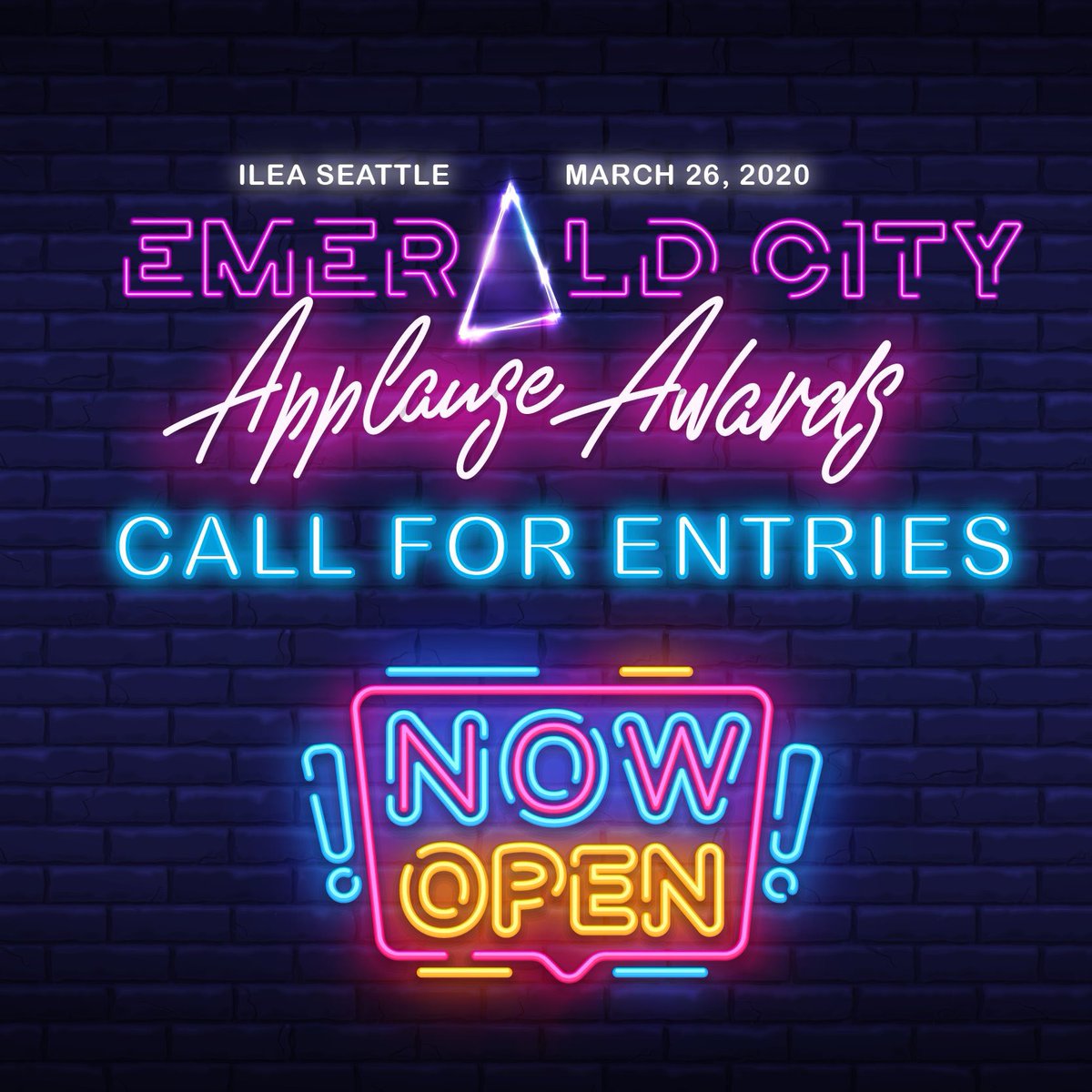 ILEASeattle's tweet photo. Submit your event for consideration today!
https://t.co/9DVfvt2anS

Being an Emerald City Applause Award recipient provides the distinct competitive advantage to present your award-winning event or program to customers, potential clients, vendors and colleagues. https://t.co/E7RoyVLC8s