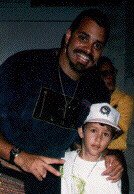 Great catching up with Sinbad tonight. Pic of us tonight &amp; of us back in 1992! #sinbad <a href="/sinbadbad/">Sinbad</a>