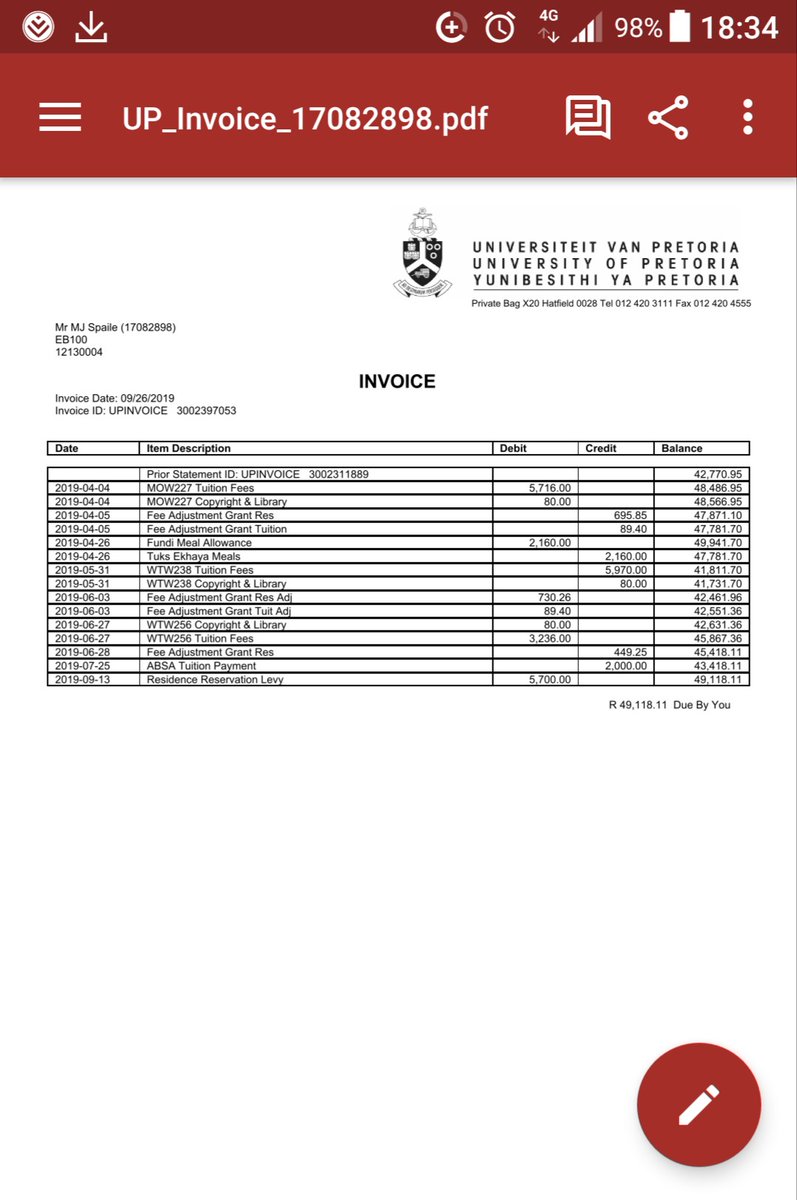 EmJae40's tweet photo. @NomzamoMbatha My son is supposed be doing his third year but I cannot afford to send hi to school because he still owes 2019 https://t.co/QTypsL8rSv will really be appreciated. https://t.co/PJaRCsPzKB