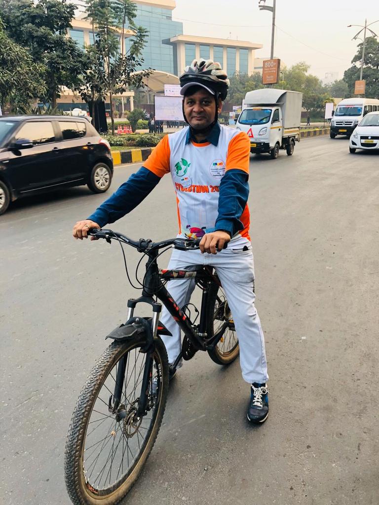 mathur_dilip's tweet photo. Thanks @drsatishpai @VenkatPaturi @angara_rao @SandeepChandna5 for support and motivating me to #BeTheChangeAgent part of #CleanNGreen committee of #HIAPune #Cyclothon2020 https://t.co/PBI8F8V0iz