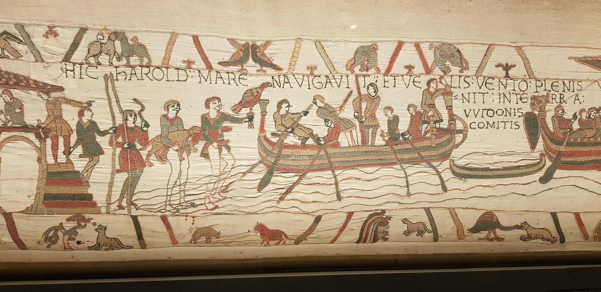 Biospyche's tweet photo. #SabatoArtistico a #CasaLettori con
L'Arazzo di Bayeux, noto anche con il nome di arazzo della regina Matilde e anticamente come Telle du Conquest, è un tessuto ricamato, realizzato in Normandia o in Inghilterra nella seconda metà dell'XI
#Arazzo #Tapissserie #Tapistry #Baieux https://t.co/bQ0nQfqwaL