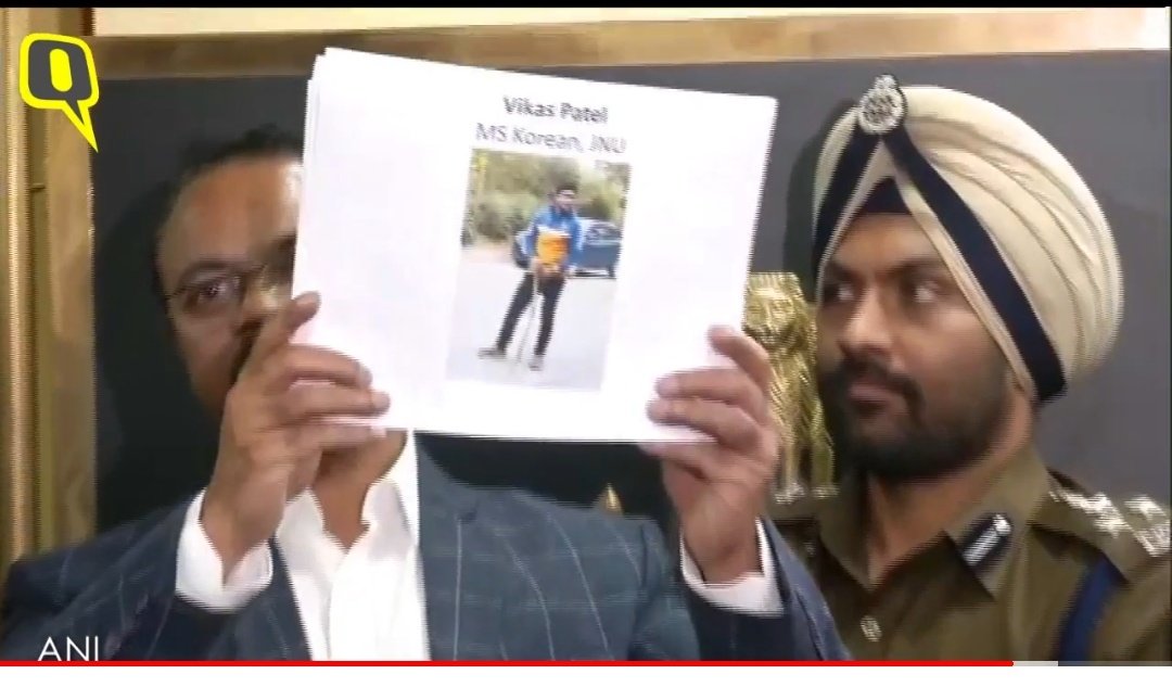 thepeeinghuman's tweet photo. Crime Branch and Delhi Police doing exceptional work by arresting ZERO of the armed masked mob even after 5 days of the terror attack on JNU and on top of that wrongly identifying one ABVP activist as another.
Janta ko aap murkh samajhna band kar dijiye.
#DelhiPoliceWithABVP https://t.co/X0baLu927i
