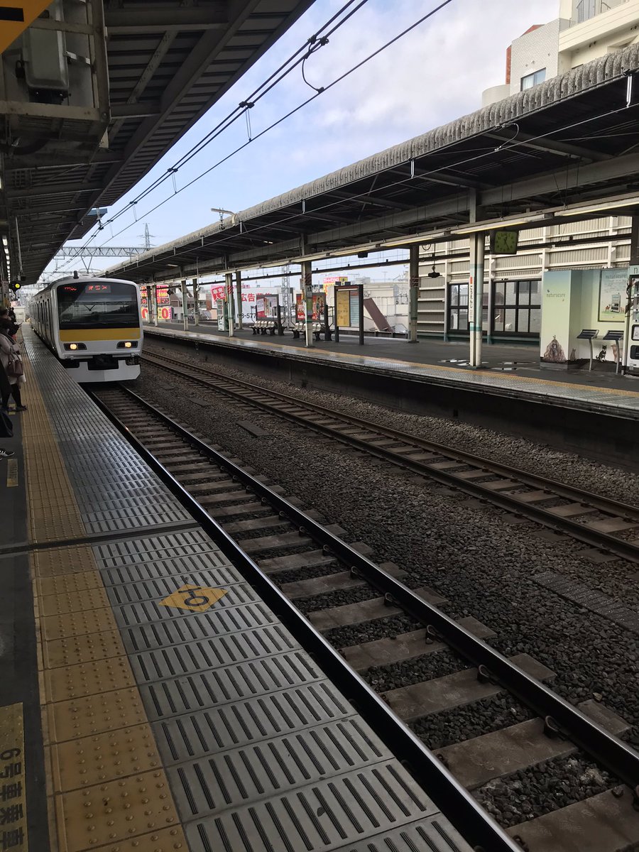 O Xrhsths 野田晃弘 Sto Twitter 高円寺から中野まで津田沼行き 中央線 高円寺 高円寺駅 中野 中野駅