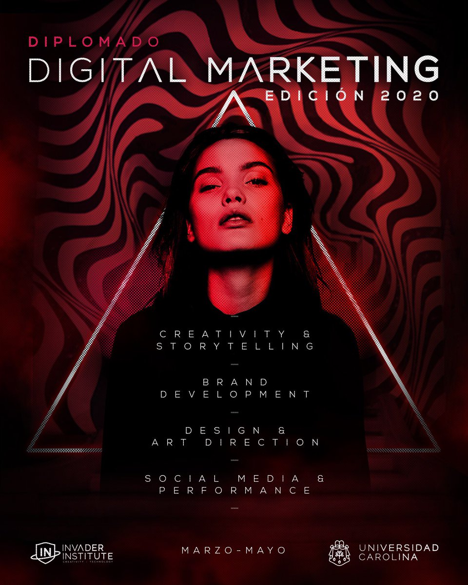 Digital Marketing 2020 👽
Is coming...
#invaderinstitute #digitalmarketing #saltillo #invaderlife #universidadcarolina