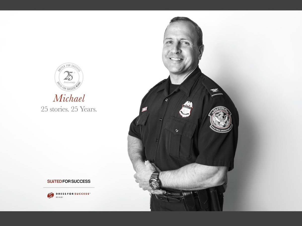 DFOFlorida's tweet photo. CBP Miami & Tampa Field Office Recruitment Officer Michael Barney has partnered with @DFSMiami to empower individuals and educate the community about employment opportunities in CBP. #VetsForSuccess #DressForSuccessMiami https://t.co/zZF3e7EZDX