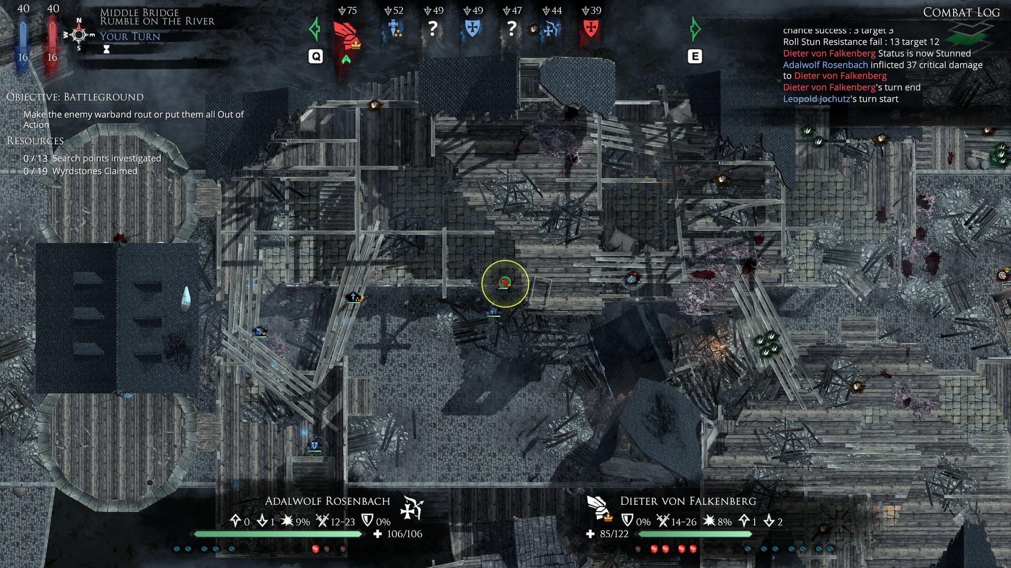 𝐂𝐀𝐌𝐄 𝐊𝐔𝐍 Mordheim City Of The Damnedの日本語化をフォロワーさんが完成させたそう ご覧の通りけっこうテキストの多いゲームなんですがすごいなぁ 楽しみに待っておこう 戦場のヴァルキュリアに似た感じのゲームですが 70 引きとかよくやっ