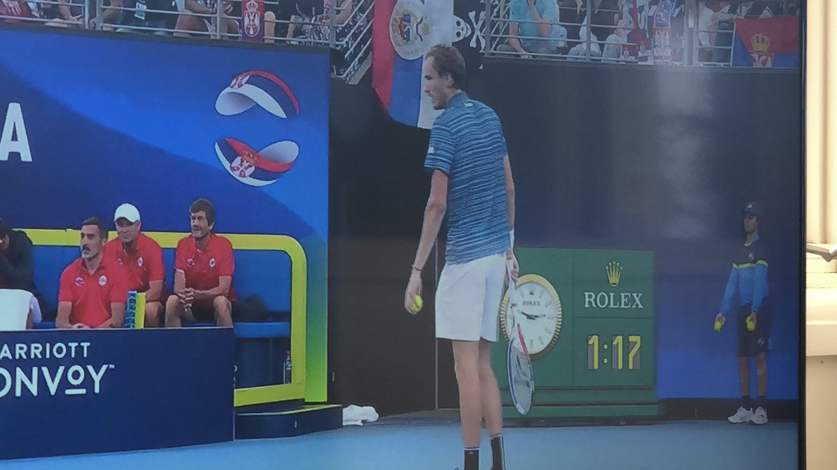 Why isn’t Medvedev playing in his country’s colors? #ATPCup