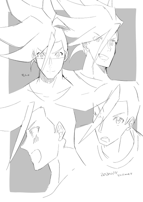 やっとガロ練習 