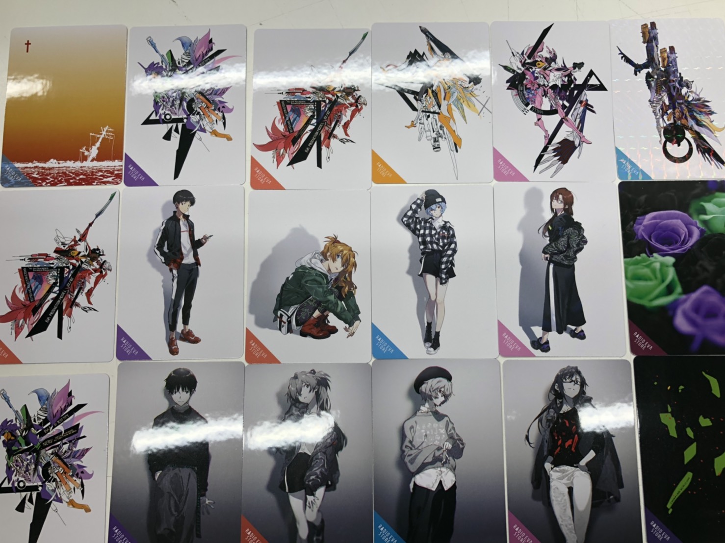 取寄商品 専用 radio eva ノベルティ カード コンプリート