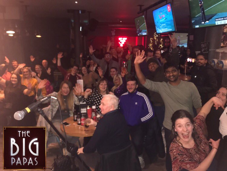 TheBigPapas's tweet photo. What a night at Maggie Mays! Thank you to everyone who came along! #thebigpapas #weddingband #functionband https://t.co/wK530lTXAq