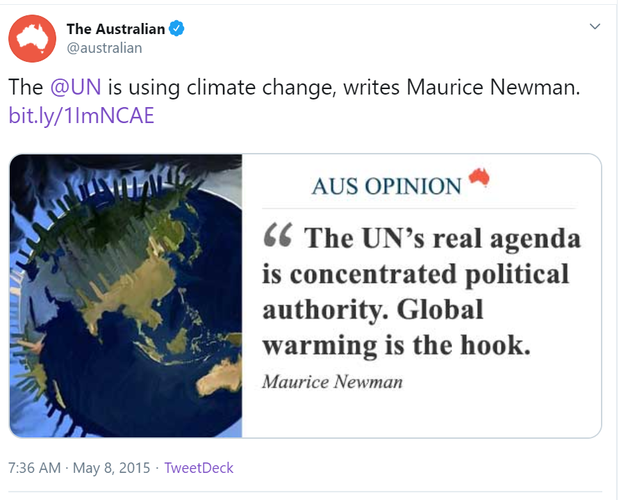 There is no physical way I could give you a good representation of the history of climate change denial in this media outlet. The quantity is just way too big. Here's a tiny, tiny, tiny, tiny, tiny slice (the first picture is previous **editorials**)