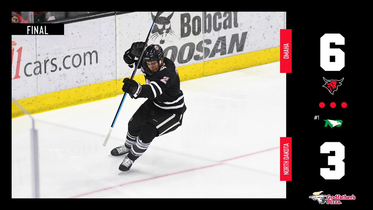 The Mavericks pull off a HUGE upset on the prairie‼️

Down goes No. 1 North Dakota tonight in the series opener.

#EveryoneForOmaha | #OmahaHKY