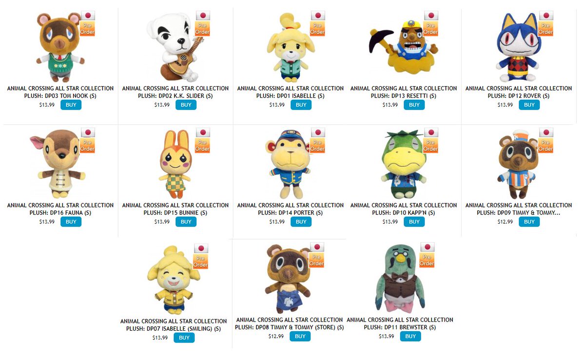 Nintendeal Animal Crossing Fans Rejoice There Are 13 Animal Crossing All Star Collection Villager Plushes Up For Pre Order At Play Asia T Co Mbadbxq3k9 Get 5 Off With Code Ndeal Tom Nintendeal Animal Crossing Fans Rejoice There Are 13 Animal Crossing All Star Collection Villager Plushes Up For Pre Order At Play Asia T Co Mbadbxq3k9 Get 5 Off With Code Ndeal Tom