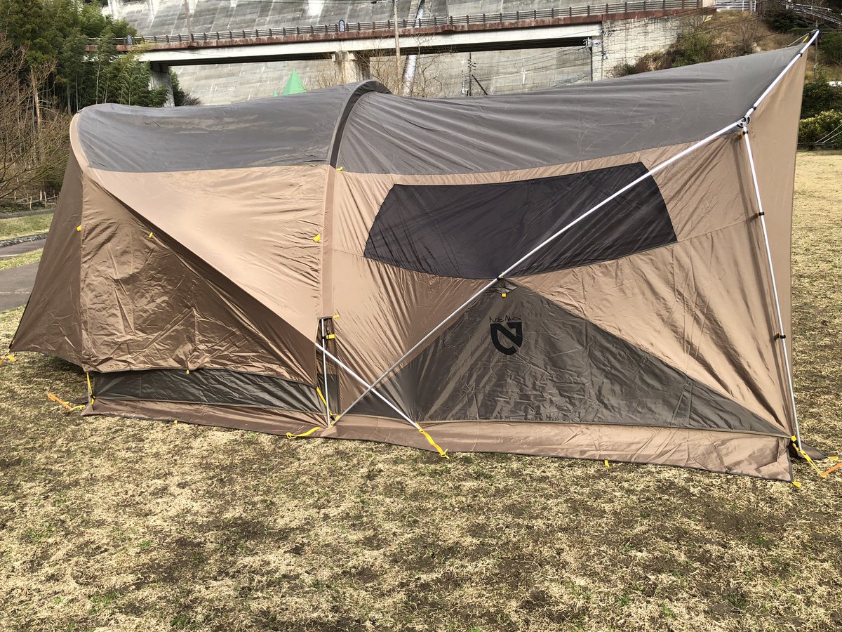 NEMO ニーモ ワゴントップ4P + ガレージ + フットプリント キャニオン