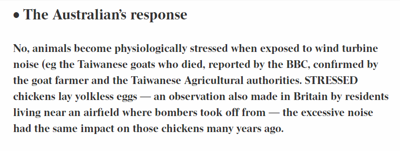 And again, it only takes several seconds of a [from:ketanj0  @Australian wind] twitter search to get a litany of hundreds of utterly brain-wormed articles saying that wind farms cause lamb mutation, wind farms cause blackouts, wind farms make power $ high, etc etc......