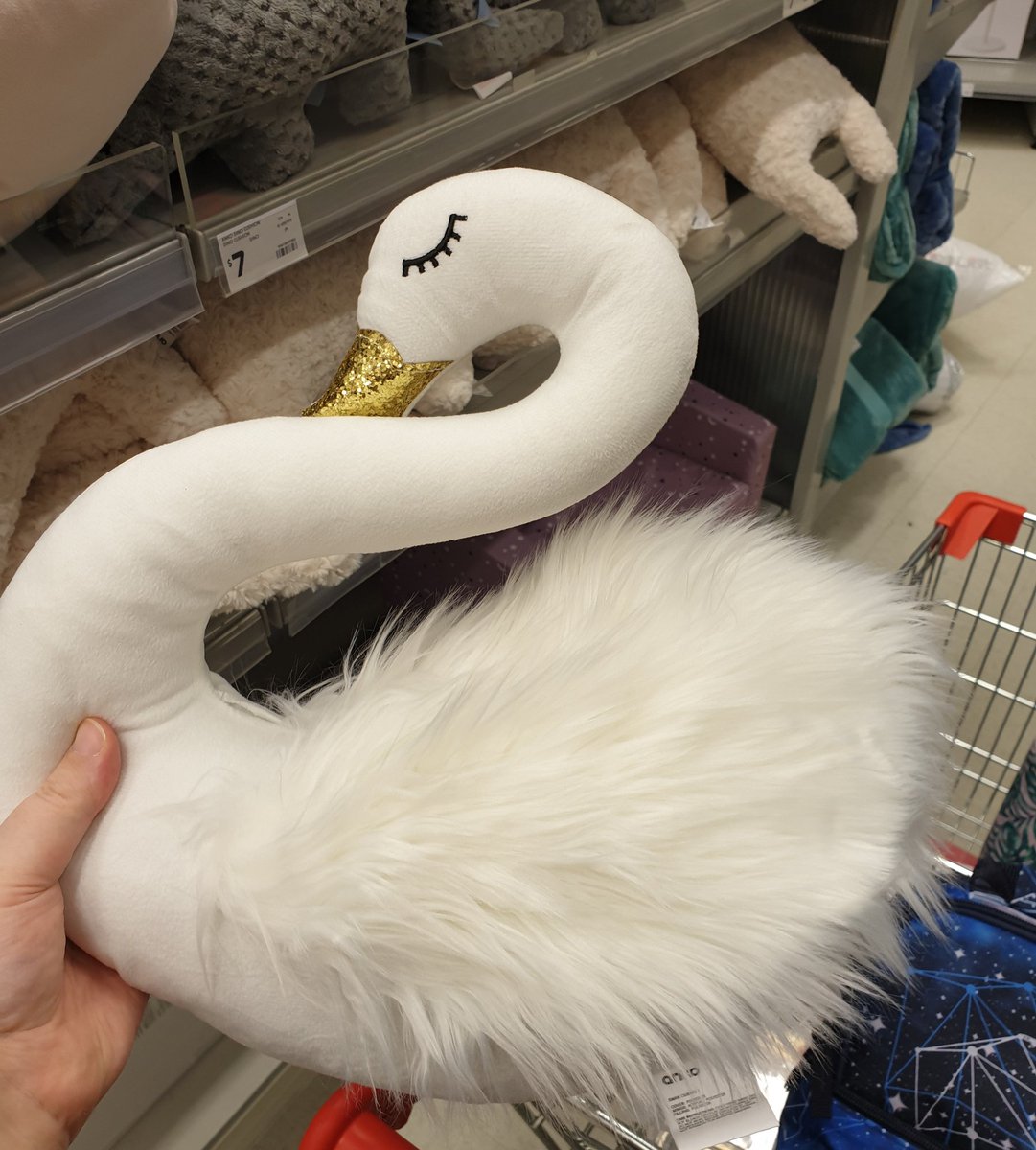 inflatable swan kmart