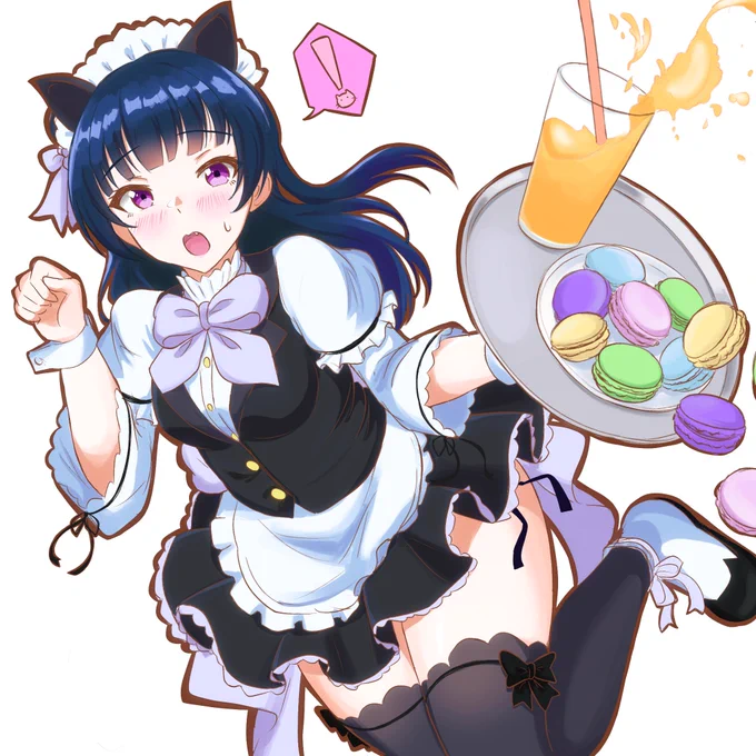 猫耳メイド善子ちゃん
すごくドジしそうでかわいい 