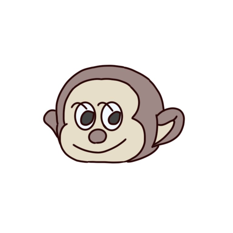 みほし On Twitter おさる イラスト Monkey イラスト好きさんと繋がりたい お絵描き