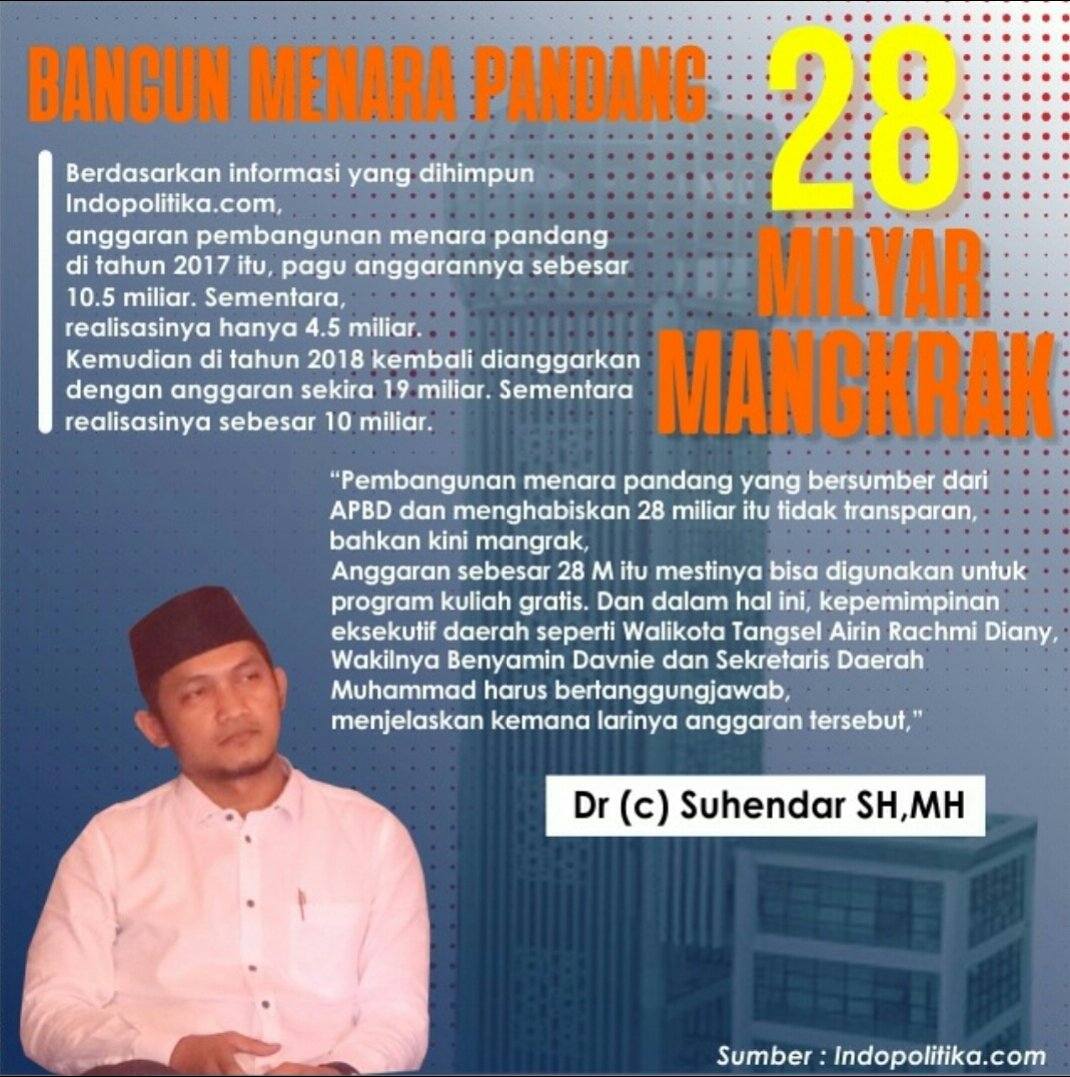FitraDoa's tweet photo. @CNNIndonesia ______________________________________________
#seputartangsel #infotangsel #TangselBaru #tangselkeren #wargatangsel #kabartangsel #guetangsel #tangselbaru #ilovetangsel #exploretangsel #sekitartangsel #persitangsel #tangsel #hijabtangsel #tangselfood #makeuptang #tangsel https://t.co/zswLh9UJ8w