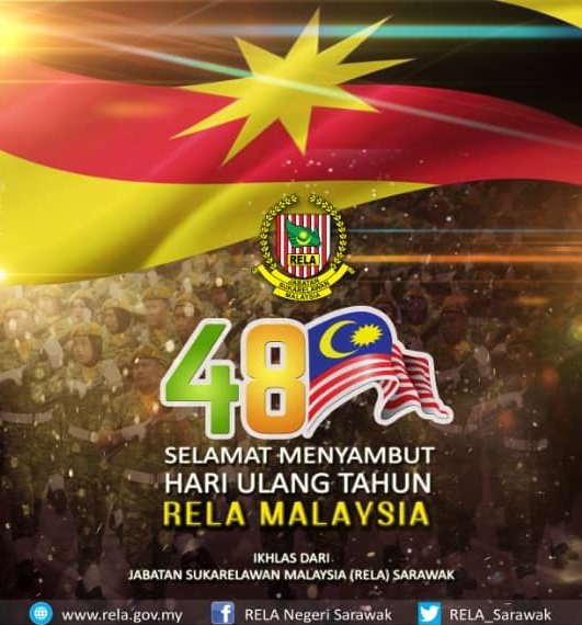 Selamat Menyambut Hari Ulang tahun <a href="/relamalaysia/">relamalaysia</a> ke-48 #SetiaBerbakti #RELA