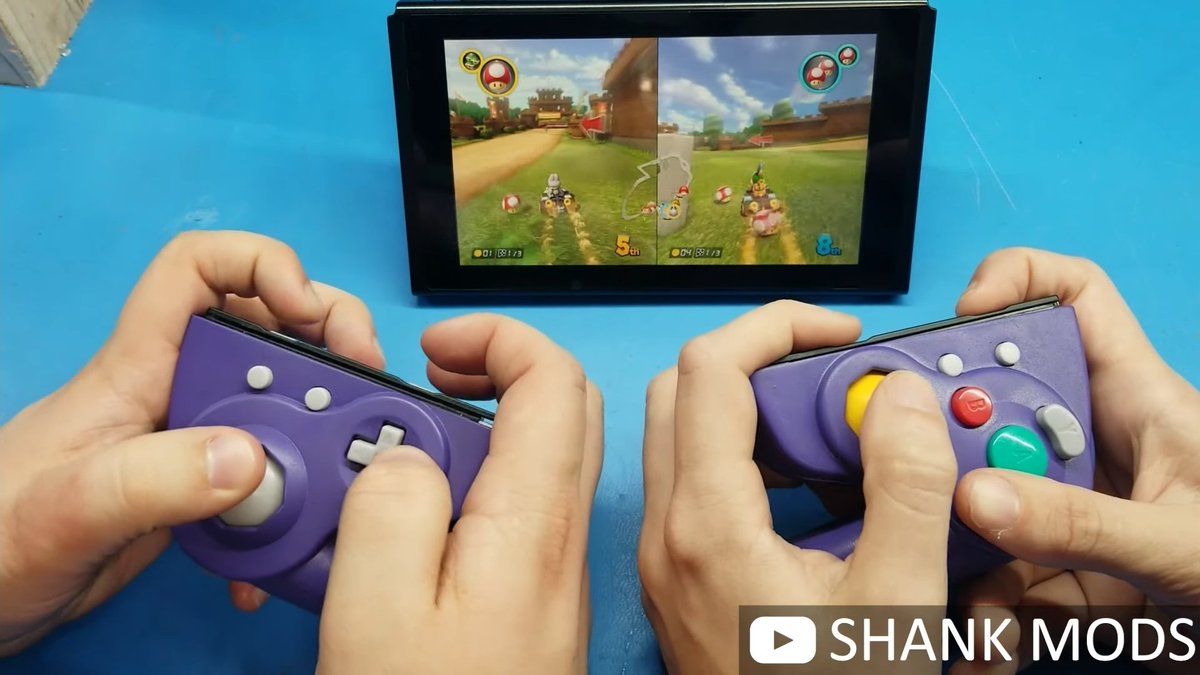 Контроллер консоли GameCube переделали в «джойконы» для Nintendo Switch