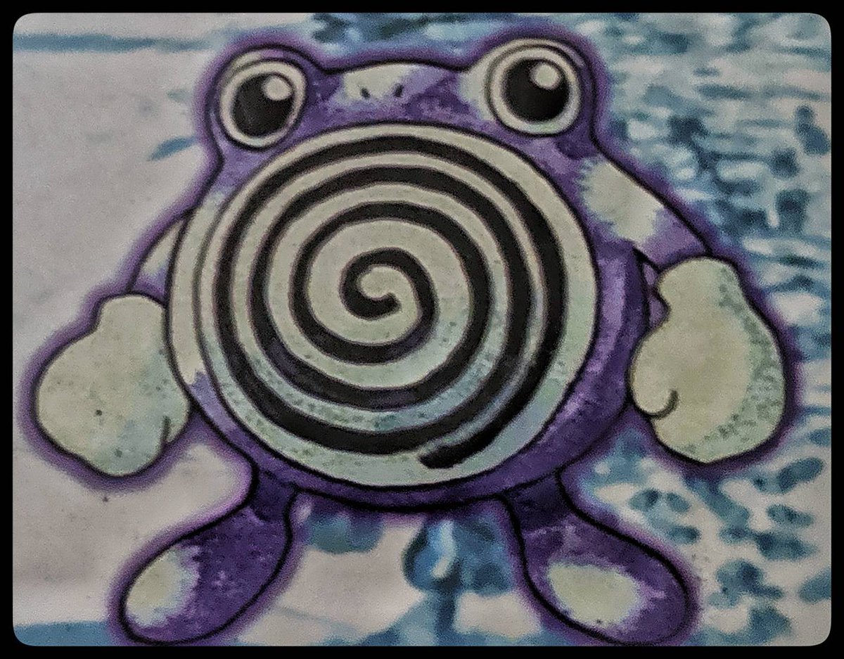 PokemonArtDaily's tweet photo. Poliwhirl by Ken Sugimori #poliwhirl #pokemon https://t.co/v4b1io0DTe