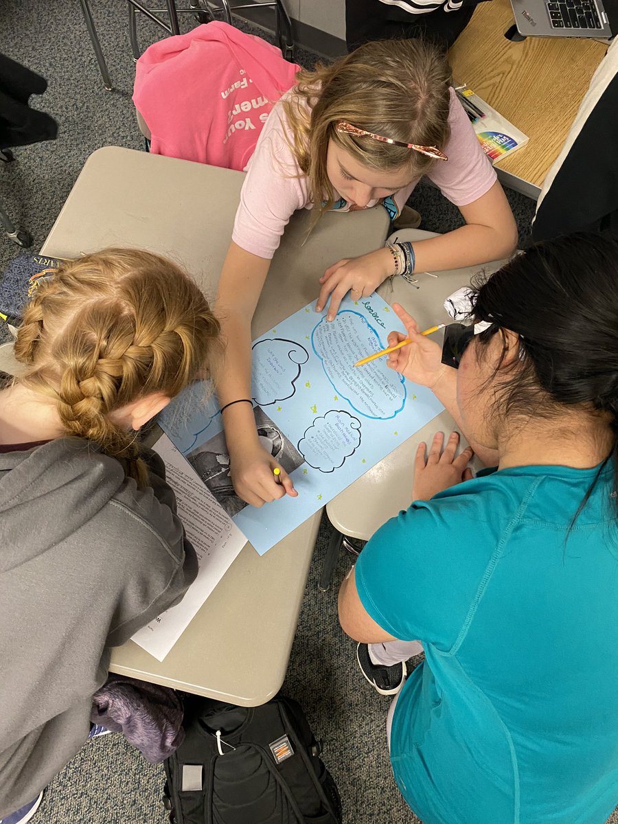 MsNewman_Math's tweet photo. In STEAM elective today we researched important medical events and people. The students made posters and presented their findings #STEAM #ECMS #GAMEONIMPS https://t.co/6ga3dUrmSQ