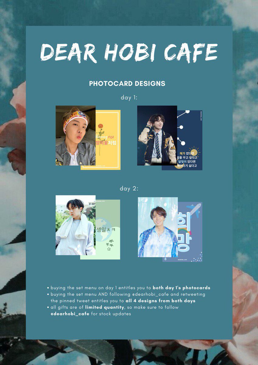 dearhobi_cafe's tweet photo. ＊*•̩̩͙✩•̩̩͙*˚　Event Details　˚*•̩̩͙✩•̩̩͙*˚＊

𝒮𝓅𝑒𝒸𝒾𝒶𝓁 𝒮𝑒𝓉 𝑀𝑒𝓃𝓊 𝓅𝓇𝑒𝓅𝒶𝓇𝑒𝒹 𝒻𝑜𝓇 #dearhobi 𝑒𝓋𝑒𝓃𝓉

✈️ 1 Drink = 1 Cupsleeve 

✈️ 1 Set Menu = 1 Cupsleeve + 2 Pcs + 1 chance of Lucky Draw 

[Collection to be at admin table] https://t.co/92lYtuS532