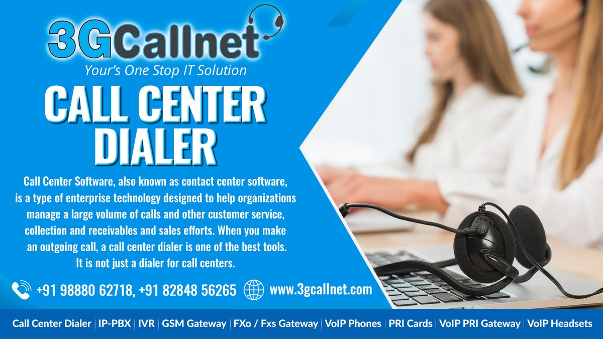 3GCallnet_'s tweet photo. Reduce your agent work load choose the Call Center Dialer https://t.co/OCoKFORvsh
#callcenterdi #callcenterdi #callcenterdia #callcenterdia #callcenterdial #callcenterdial #callcenterdiale #callcenterdiale #callcenterdialer #callcenterdialerprovider #callcentersolution https://t.co/LARbPQi1u6