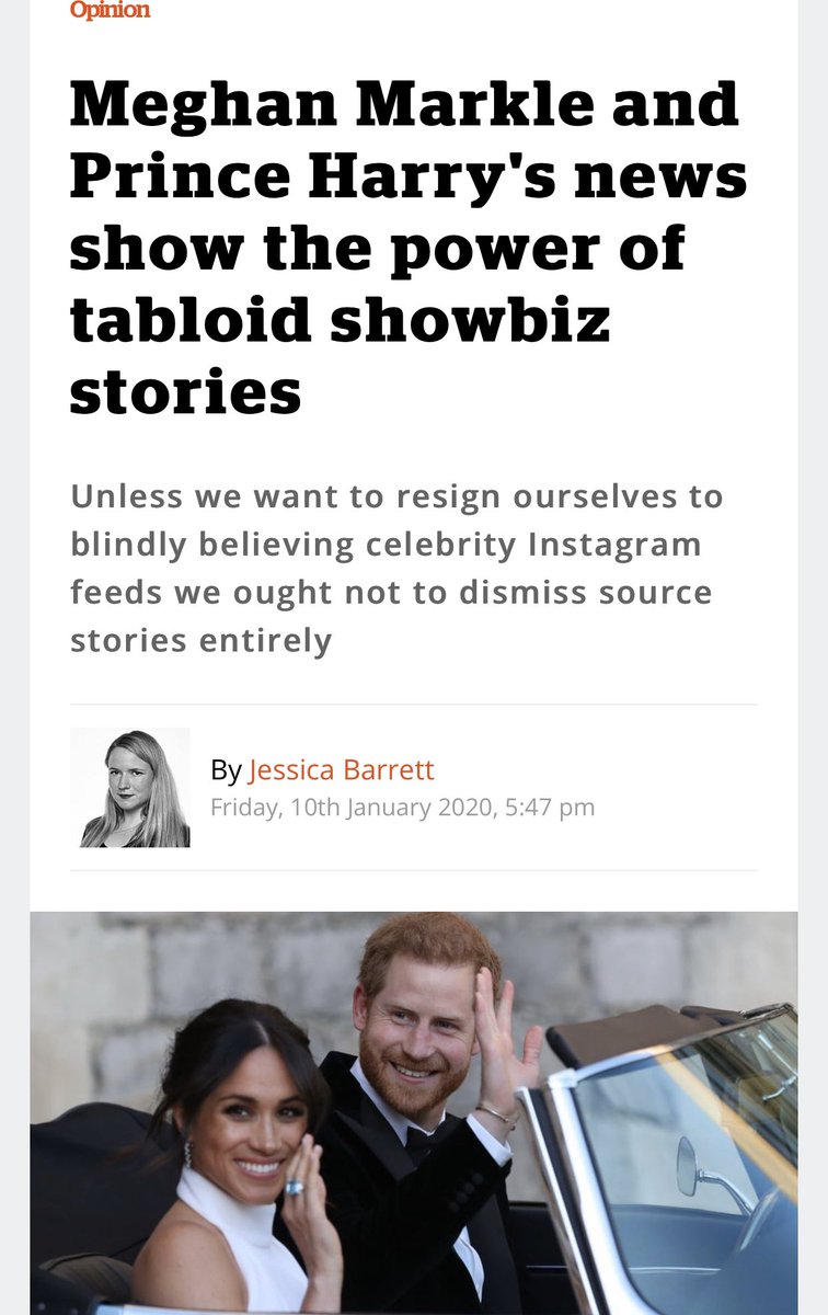 Amen to this! All of the stories we have been reporting for the past 18 months were, of course, true. It’s blatantly obvious why our sources cannot go on the record. Thanks <a href="/theipaper/">The i Paper</a> <a href="/jess_barrett/">Jessica Barrett</a> 
inews.co.uk/opinion/meghan…