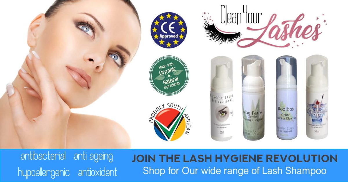 CleanLashes's tweet image. GET YOUR FREE SAMPLE cleanyourlashes.co.za
info@cleanyourlashes.co.za
#lashshampoo #lashes #lashcleanser #lashshampookit #minklashes #hybrid #beauty #eyelashshampoo #eyelashcleanser #nyclashes #lashfoam #lashlove #cleanlashes #lashgoals s #mink #lashshampoobrush #extensions